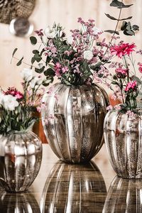 Vases de mariage en aluminium de la meilleure qualité Pot de fleur en métal indien fait à la main à bas prix - Product Image 2