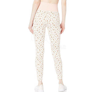 Leggings de sport pour femme à taille haute, respirants, en Spandex/Polyester, pour la gym, le fitness, le yoga, la course à pied et l'entraînement, extensibles et athlétiques - Product Image 2