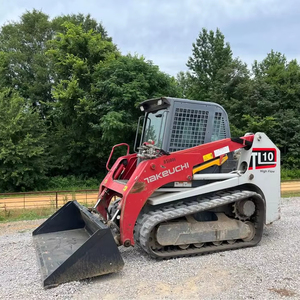 รถตักล้อยางขนาดเล็กมือสอง Takeuchi TL10V2 คุณภาพสูงสำหรับขายส่ง พร้อมใบรับรอง CE และ EPA รองรับน้ำหนัก 5 ตัน รับประกันเครื่องยนต์ 3 ปี - Product Image 1