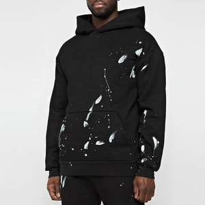 Conjunto de chándal con cremallera y estampado personalizado para hombre, pantalones de chándal deportivos de entrenamiento y Sudadera con capucha, conjuntos de dos piezas de invierno - Product Image 2