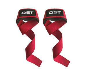 Customizable Reinforced Stitching Cotton Padded Lifting Straps Anti-Slip Grip Heavy Duty <b>Wrist</b> Straps for Professional Athletes - Product Image 1