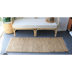Natural Hyacinth Product Straw Carpets Living Room Decoration Wicker Rug Vietnam Manufacture Water Hyacinth Rugs - Product Image 3