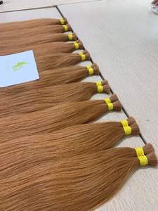 Extensions de cheveux en vrac 100% cheveux humains naturels, cuticules alignées, cheveux vierges brésiliens, qualité 10A, Cabelo Humano - Product Image 2