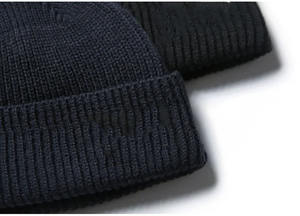 Gorro de Invierno Cómodo, Gorros de Punto de Talla Grande, Transpirables, de Moda, Material Suave de Secado Rápido, Antiarrugas, Gorros de Hombre - Product Image 2