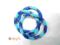 Bracelet artisanal népalais perlé avec motif en forme de chiffre diamanté – Tendance, idéal pour mariage, fête et cadeau d'anniversaire