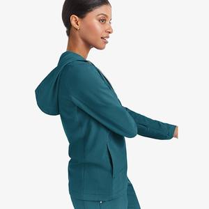 Chaqueta fregada de mujer al por mayor OEM por encargo en calidad superior respirable cómoda chaqueta fregada éxito de ventas - Product Image 6