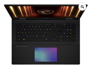 Ordinateur portable Titan 18 HX Ai A2XW 18 pouces 120 Hz UHD Core Ultra 9 RTX 5090 Dual Intel I9 4K de qualité supérieure - Product Image 1