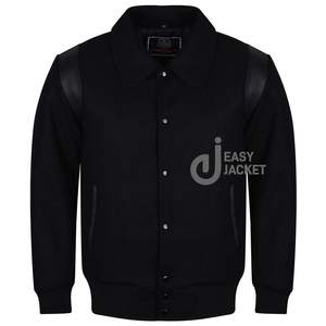 High Quality Letterman Varsity <b>Jackets</b> Wool Body Genuine Leather Sleeves Winter Wear <b>Smart</b> and Stylish <b>Men's</b> <b>Jackets</b> - Product Image 1