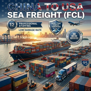 12 ans d'expérience : Transitaire maritime FCL Chine-USA, toutes tailles (20GP, 40GP, 40HQ), service <span class=keywords><strong>de</strong></span> logistique <span class=keywords><strong>de</strong></span> conteneurs complets - Product Image 1