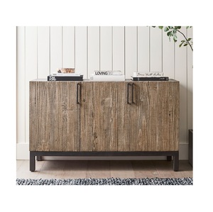 Muebles contemporáneos para Buffet, diseño elegante, acabado rugoso, sanado, venta al por mayor - Product Image 1