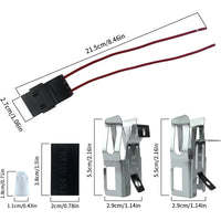 Bloque de terminales de enchufe para elemento de estufa 6130-115, piezas de repuesto domésticas para horno y estufa - Product Image 2
