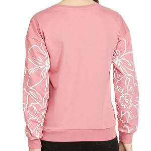 Nouveau Street Wear Style couleur unie pull sweat avec personnaliser la conception imprimé hiver chaud à manches longues sweats - Product Image 2