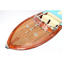 Modèle de bateau en bois SUPER RIVA LAMBORGHININ / Bateau rapide en bois / Modèle de bateau en bois / À vendre 2023