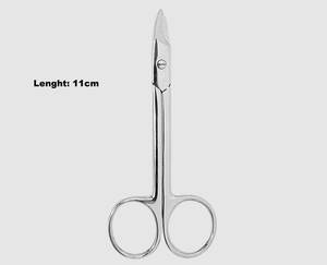 Herramienta de pedicura para uñas de mano recta para diestros Beauty, tijeras de manicura con hoja de acero inoxidable, punta afilada para uñas gruesas - Product Image 4