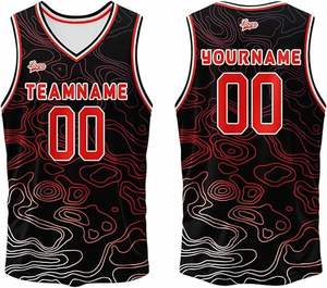 Camisetas de baloncesto Premium de alta calidad para deporte con número de nombre personalizado y diseño de sublimación de logotipo impreso en la camiseta - Product Image 5