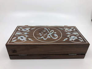 กระเป๋าคลัทช์ทำจากไม้สำหรับแม่ลูกแพร์และกระเป๋าคลัทช์ไม้สำหรับงานปาร์ตี้ - Product Image 5