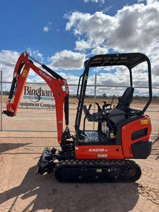 Miniexcavadora KX018 de alta potencia usada, con pocas horas de trabajo y en buen estado, disponible. - Product Image 3