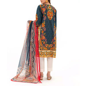 Vestidos de mujer indios paquistaníes Shalwar Kameez de alta calidad, Kurti para mujer 2023 - Product Image 3