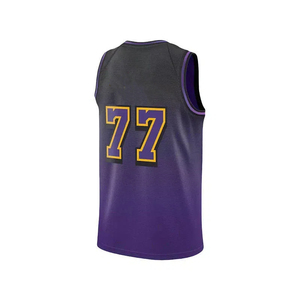 Maillot de basket-ball réversible de haute qualité avec impression lumineuse, 100% polyester, antibactérien, sans manches, unisexe, vêtements de sport pour adultes - Product Image 6