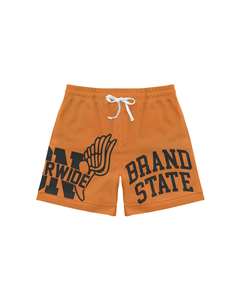 กางเกงขาสั้นผ้าโพลีเอสเตอร์สีดำสำหรับผู้ชายกางเกงขาสั้นผ้าโพลีเอสเตอร์100% สำหรับเล่นกีฬาแฟชั่นแนวสตรีท - Product Image 3