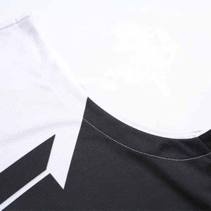 Ensemble de maillot de basket-ball sans manches personnalisé imprimé 100% polyester respirant anti-UV, taille plus, unisexe, vêtements d'équipe - Product Image 5