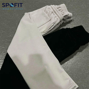 Pantalon de jogging ample à double couche, léger, streetwear, pantalon de survêtement décontracté uni, respirant, empilé - Product Image 2