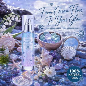 Aceite Corporal Iluminador con Perla de Sirena OEM, Jazmín, Coco, Lavanda, Mica Azul, Bronceador, Vitamina E, para Todo Tipo de Piel, Venta al Por Mayor, 100 ml - Product Image 2