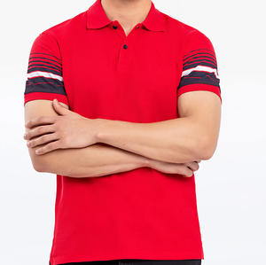 เสื้อผ้าผู้ชายคุณภาพสูง เป็นมิตรกับสิ่งแวดล้อม แห้งเร็ว ระบายอากาศได้ดี ผลิตจากผ้าโพลีเอสเตอร์/คอตตอนผสม 100% รับพิมพ์ลายตามสั่ง พิมพ์ดิจิทัล โลโก้ OEM แบบเรียบ - Product Image 2