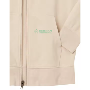 Nouveaux sweats à capuche zippés pour homme 2026 – 100 % coton molletonné/éponge française, séchage rapide, respirant, haute qualité, couleur personnalisable - Product Image 6