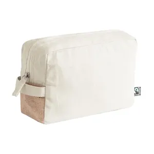 Bolsa de Aseo Sostenible de Algodón de Comercio Justo Hecha con Algodón Orgánico - Product Image 5