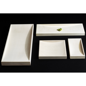 Bandeja de madera de alta calidad para servir, forma y tamaño personalizados para uso en fiesta en casa, ocasión especial, plato de forma larga y bandeja de exhibición - Product Image 3