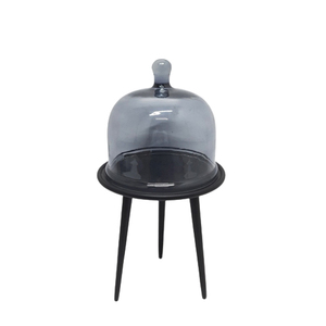 Support à gâteau décoratif écologique en métal et verre, finition dorée, taille personnalisée pour mariage, anniversaire, dôme à gâteau fait main, vente en gros - Product Image 6