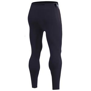 New Design <b>Compression</b> Breathable Quick-Drying Water Resistant Elastic Cotton Bamboo Fiber Customizable <b>Men's</b> <b>Leggings</b> Waist - Product Image 4