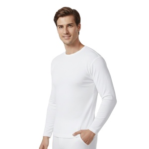 Custom Underarm Sweat <b>Pad</b>, Slim Fit, O-neck Sweat Proof Long Sleeve Undershirt with your Customized logo and Design - Product Image 5