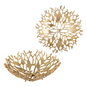 Aluminium Martelé Peint à la Main Moderne Plateau de Luxe Centres de Table de Mariage Métal Texturé Design Plateaux de Service Argent - Product Image 5