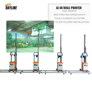 AI 4K Wall Printer HD16 With Quick Assembly Frame Vertical UV Inkjet <strong>Printing</strong> Device for <strong>On</strong>-<strong>Site</strong> Mural Decor - Product Image 1