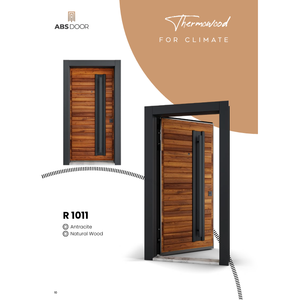 Puerta de Seguridad de Acero Inoxidable de Alto Rendimiento ABSDOOR - Directo de Fábrica en Turquía para Apartamentos, Villas y Hoteles - Product Image 5