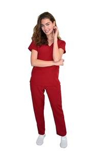 Venta al por mayor Unisex Scrub Jogger Sets Custom Medical Hospital Scrubs Uniformes Trajes Doctores Enfermeras Algodón Scrub Wear - Product Image 4