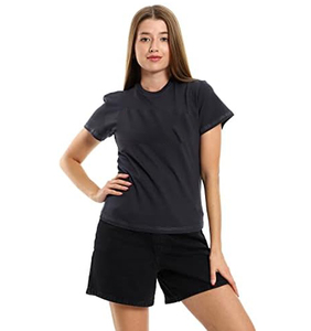T-shirts pour femmes, coupe ajustée, en soie/coton, anti-rides, nouveau design, tendance, haute qualité, produits d'exportation du Bangladesh, article de premier choix - Product Image 2