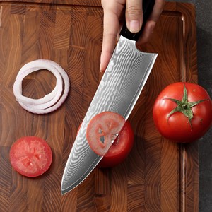 <span class=keywords><strong>Tokyo</strong></span> tozu el işi dövme tüy mutfak bıçağı şam bıçaklar abanoz Buffalo boynuz kolu ahşap kolu - Product Image 4