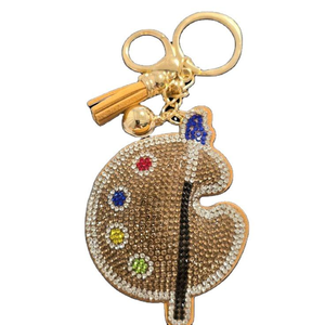 Porte-clés personnalisé avec broderie de fraises, design tendance pour femmes et filles, sac à main en provenance d'Inde - Product Image 6