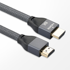 <span class=keywords><strong>Câble</strong></span> <span class=keywords><strong>HDMI</strong></span> 2.1 mâle-mâle plaqué or 8K 60Hz (5m) pour cinéma maison et TVs-18Gbps HD haute vitesse - Product Image 1