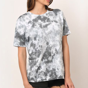 เสื้อเชิ้ตแขนสั้นสำหรับผู้หญิง, เสื้อผ้าฝ้าย100% โอเวอร์ไซส์แห้งเร็วลำลองฤดูร้อนเป็นมิตรต่อสิ่งแวดล้อม - Product Image 3