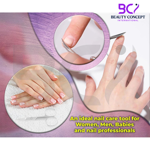 Ciseaux à cuticules de qualité supérieure Highland 2026 à lame incurvée et facile à utiliser, en acier inoxydable - Product Image 3