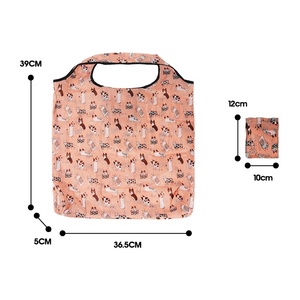 Bolsa de Compras Plegable con Material de Fibra de Poliéster, Patrón y Tamaño Personalizables - Product Image 6