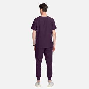 Ensemble de gommage infirmier actif femmes deux pièces uniforme respirant flexible séchage rapide vêtements d'hôpital pour infirmière - Product Image 2
