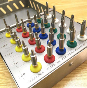 Kit de Implantes Dentales Manuales de Acero Inoxidable de 25 Piezas, Brocas Cónicas con Tope, Herramientas Quirúrgicas de Perforación Ósea de Alta Precisión - Product Image 6