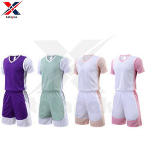 เสื้อบาสเก็ตบอลแฟชั่นใส่สบายระบายอากาศได้ดีดีไซน์ทันสมัยสำหรับทีมสั่งซื้อจำนวนมาก - Product Image 3