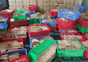 Hot Sale Eco-Friendly Bamboo Fiber <b>Straws</b> High Quality Wholesale Product for Graduation Occasions - Product Image 6