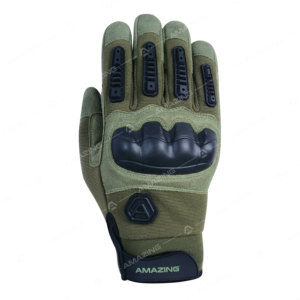 Guantes tácticos para deportes al aire libre con logotipo personalizado, nudillos duros duraderos para entrenamiento de caza, tiro, Lucha, escalada - Product Image 1